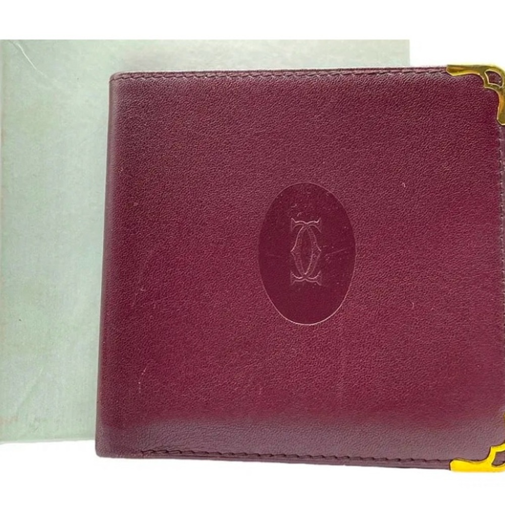 Cartier Wallet with original box & dustcloth